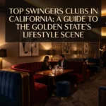 A sophisticated interior of a luxury lifestyle club in California.
