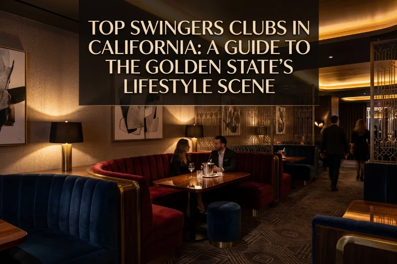 A sophisticated interior of a luxury lifestyle club in California.